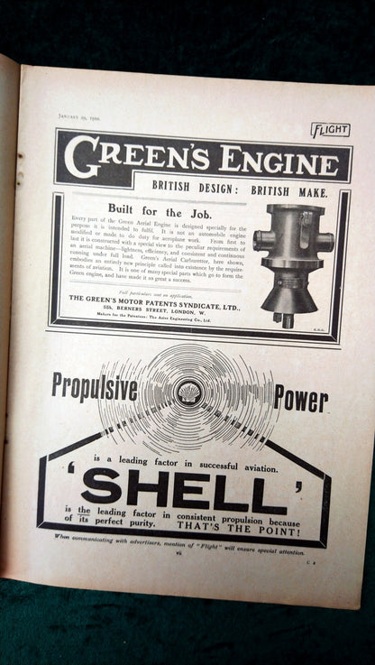 Flight Magazine January 29th 1910. (M528)