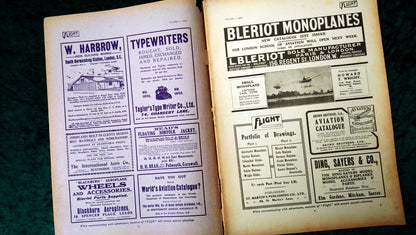 Flight Magazine October 1st 1910. (M529)