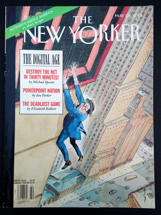 The New Yorker Magazine. May 28th  2001. (M341)