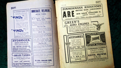 Flight Magazine July 29th 1911. (M530)