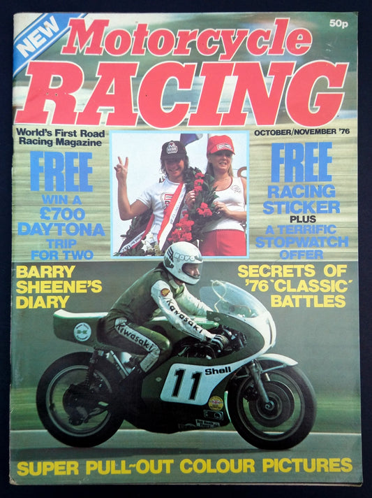 Motorcycle Racing Magazine Oct/Nov 1976. (M349)