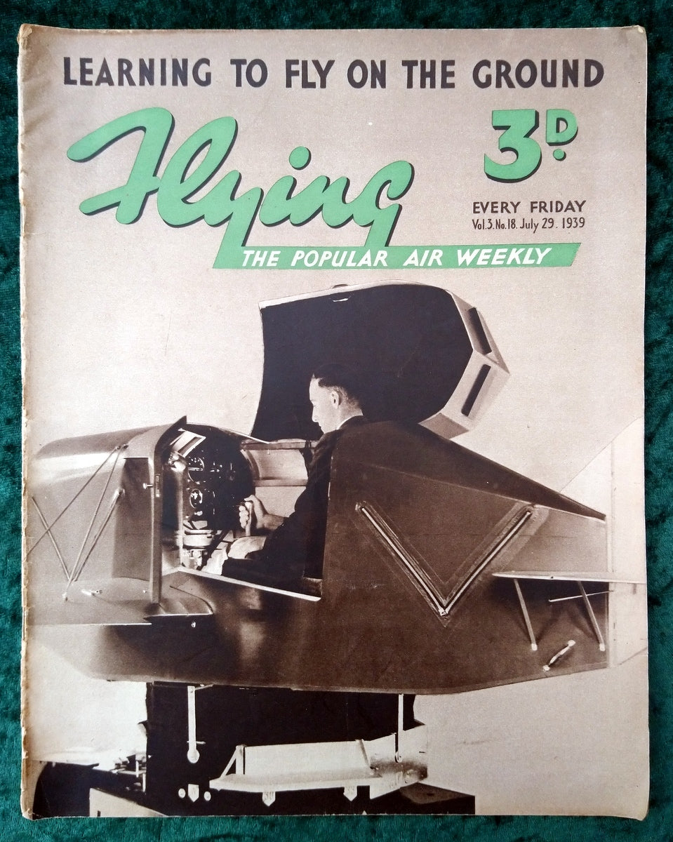 Flying Magazine July 29th 1939. (M531)
