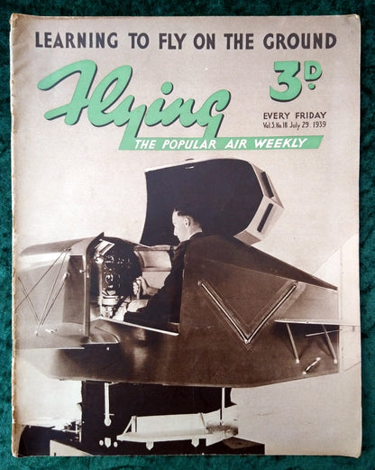 Flying Magazine July 29th 1939. (M531)