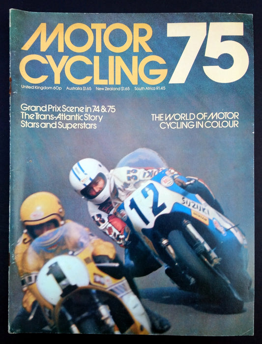 Motor Cycling 75 Magazine 1975. (M356)