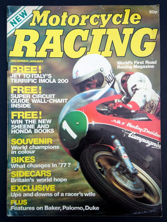 Motorcycle Racing Magazine Vol 1, No.6 1977. (M357)