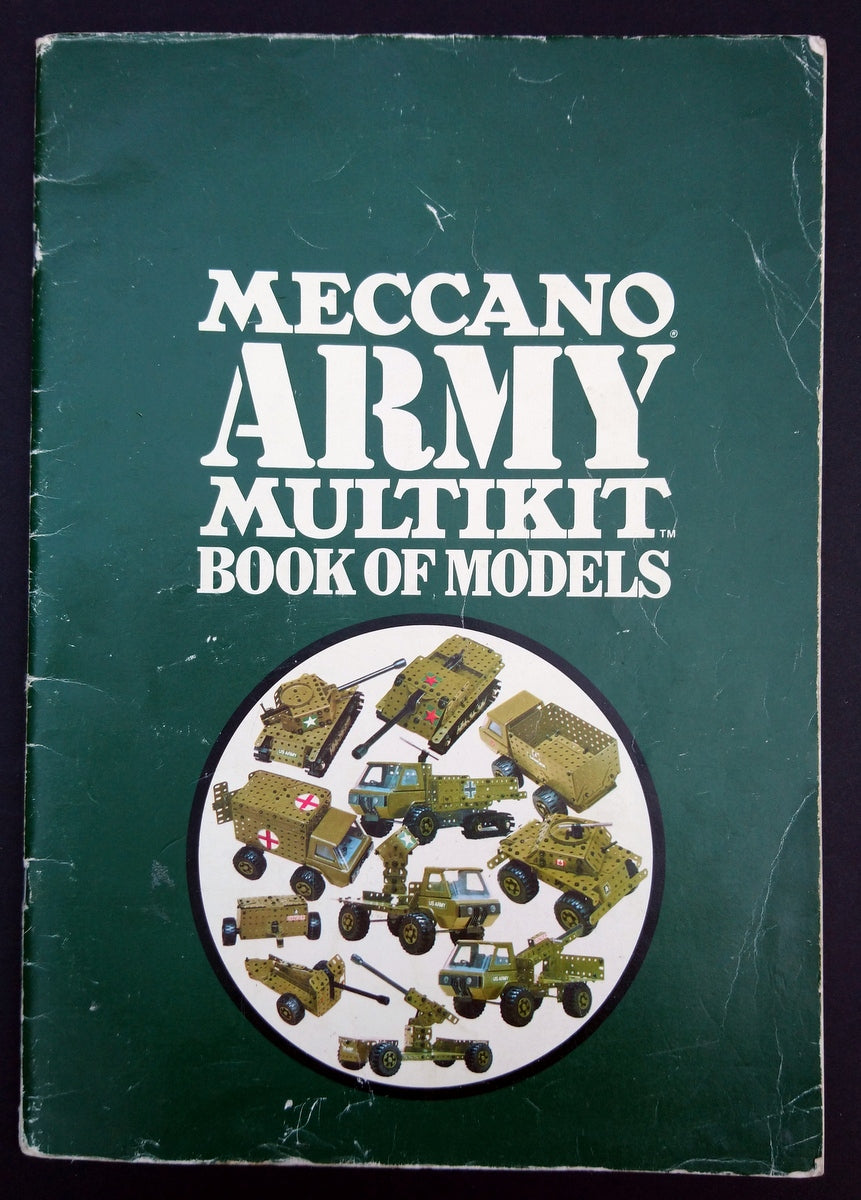 Meccano Army Multikit Book of Models 1975. (M369)