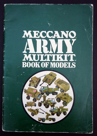 Meccano Army Multikit Book of Models 1975. (M369)