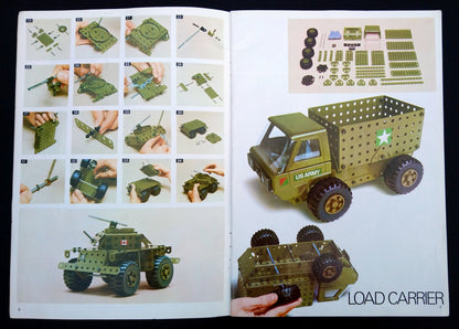 Meccano Army Multikit Book of Models 1975. (M369)