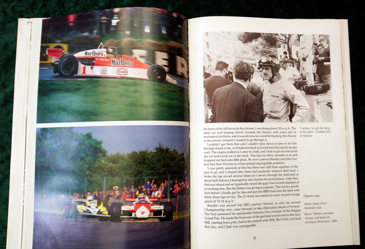 The British Racing Hero. From Moss to Mansell. (ref b226)