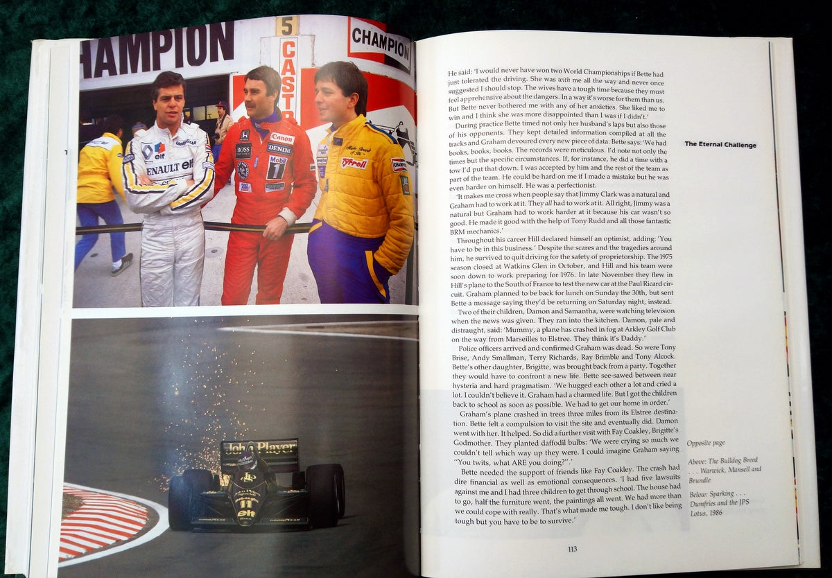 The British Racing Hero. From Moss to Mansell. (ref b226)