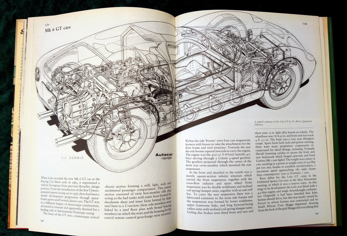 Specialist British Sports/Racing Cars of The Fifties & Sixties. (ref b227)