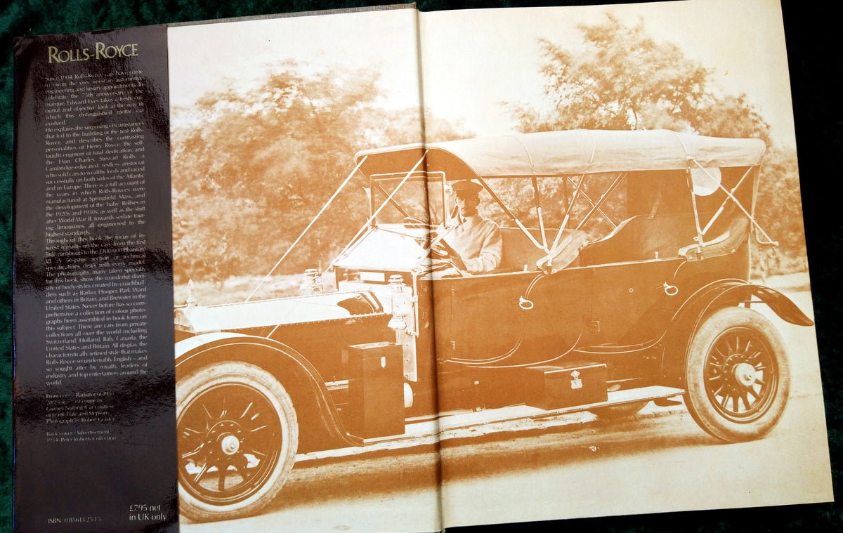 Rolls-Royce. 75 Years of Motoring Excellence. 1979 (ref b229)