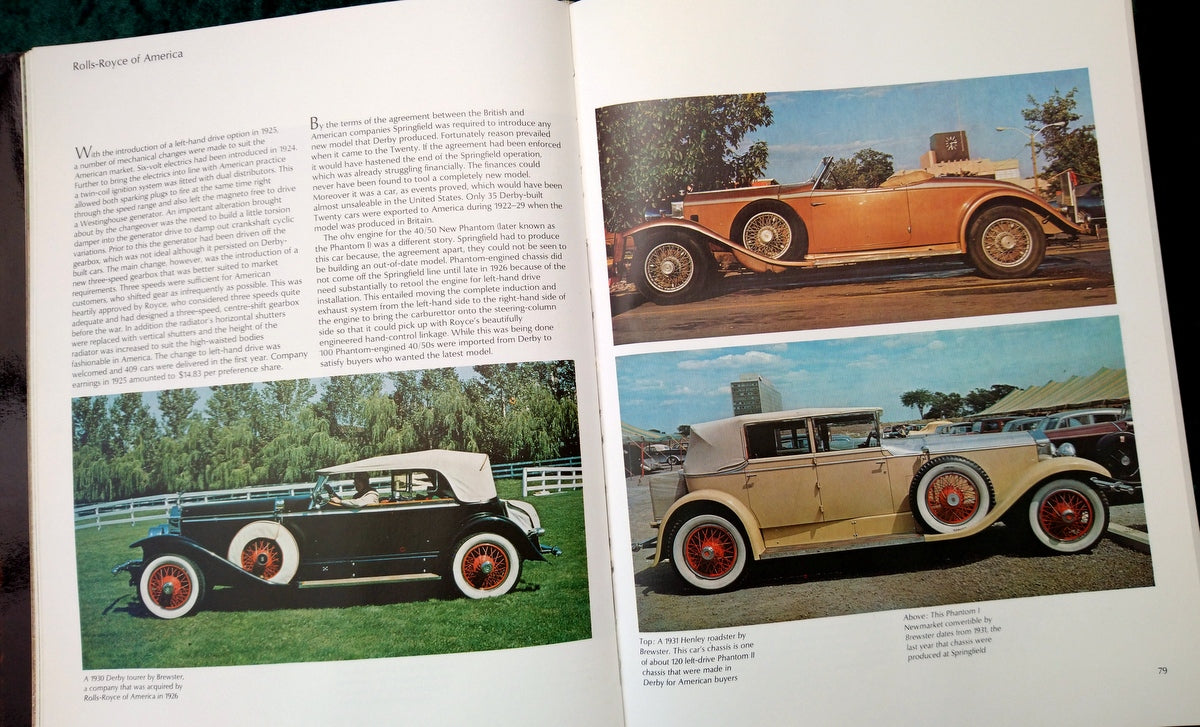 Rolls-Royce. 75 Years of Motoring Excellence. 1979 (ref b229)