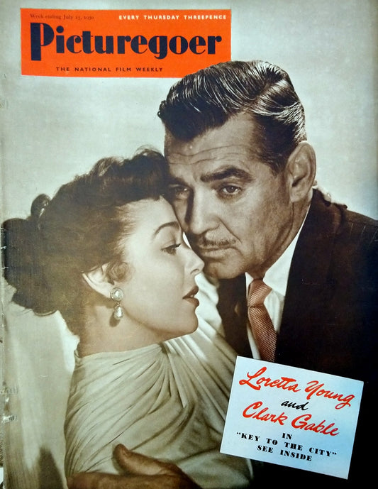 Picturegoer Magazine. July 15th 1950. Cover Star Clark Gable (M439)