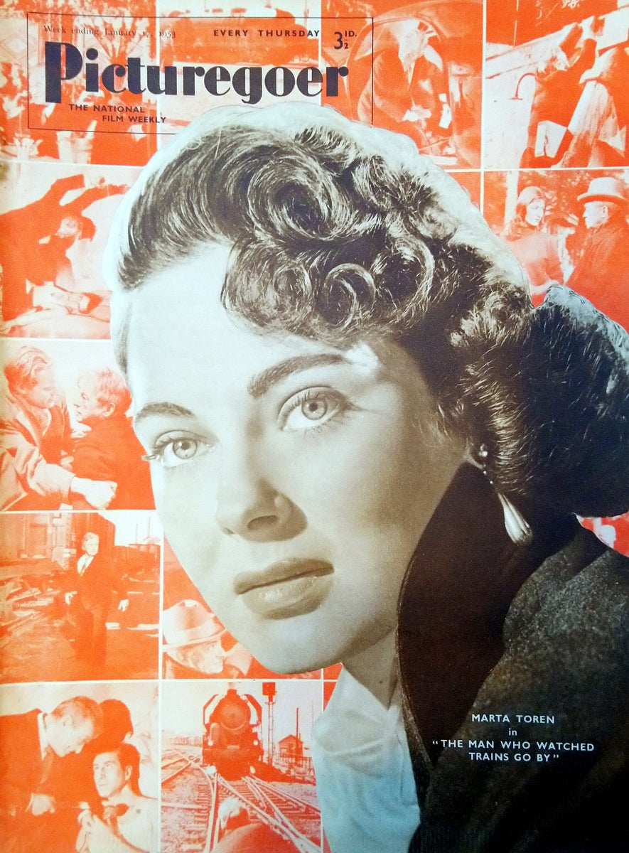 Picturegoer Magazine. January 17th 1953. Cover Star Marta Toren (M448)