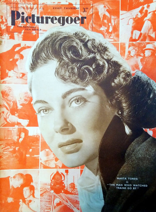Picturegoer Magazine. January 17th 1953. Cover Star Marta Toren (M448)