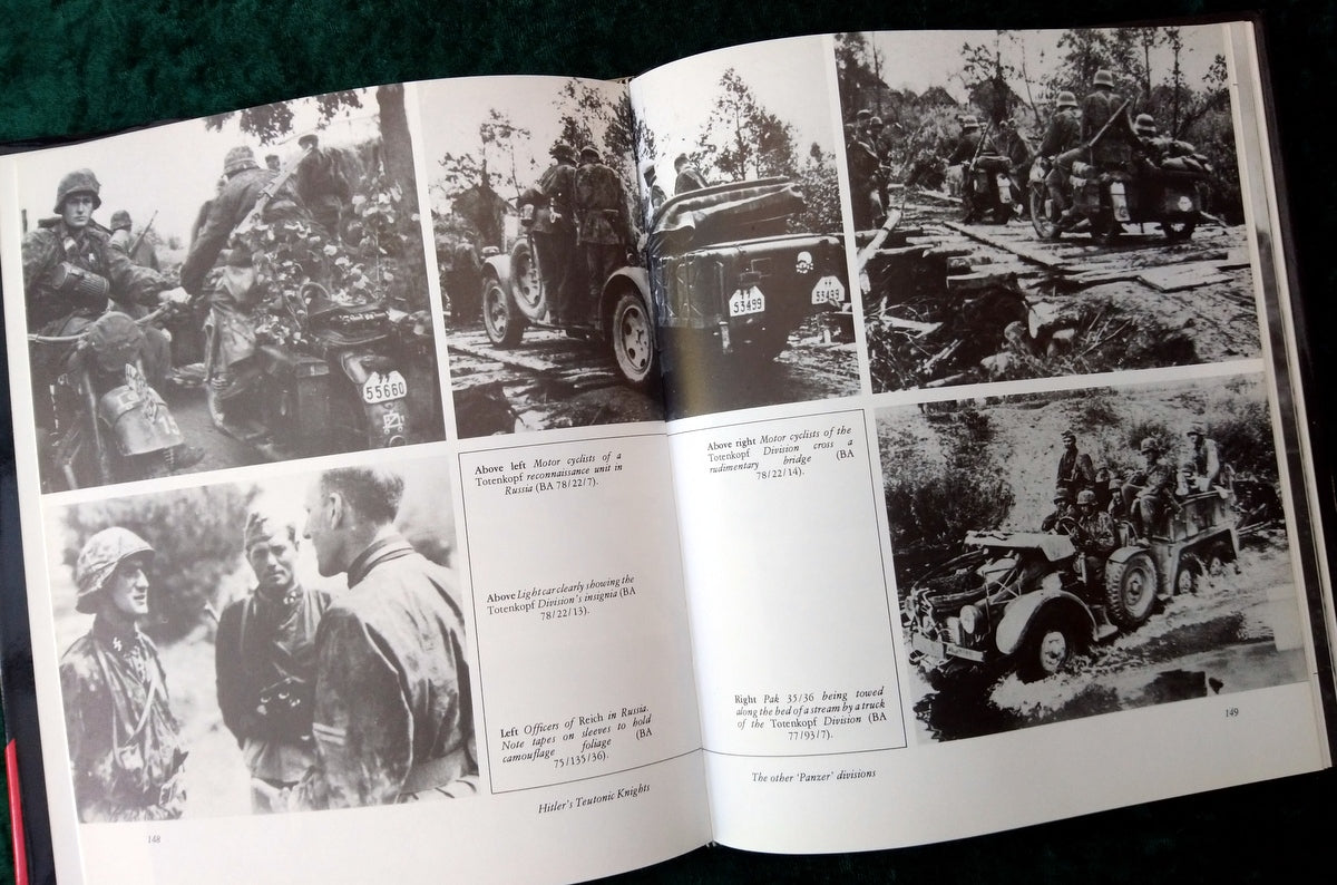 Hitler's Teutonic Knights. SS Panzers in Action. (ref b373)