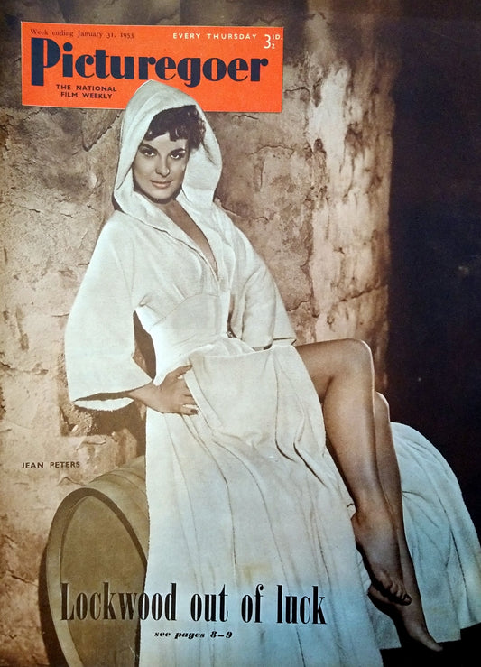 Picturegoer Magazine. January 31st 1953. Cover Star Jean Peters (M447)