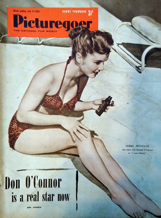 Picturegoer Magazine. July 4th 1953. Cover Star Debbie Reynolds (M450)