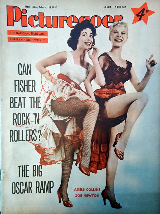 Picturegoer Magazine. February 23rd 1957. Cover Stars Adele Collins/Zoe Newton (M457)