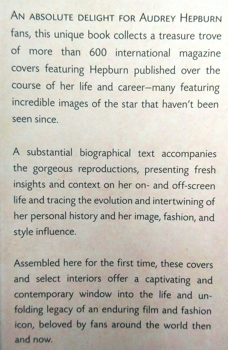 Audrey Hepburn International Cover Girl. (ref b377)