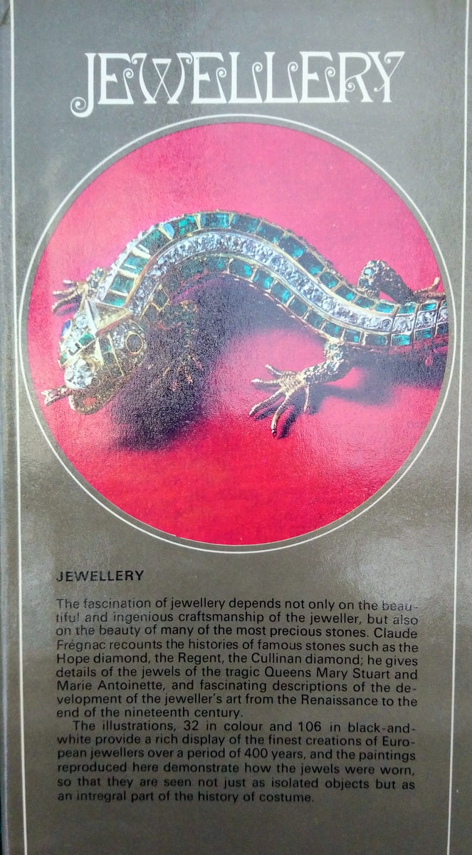 Jewellery from the Renaissance to Art Nouveau. (ref b382)