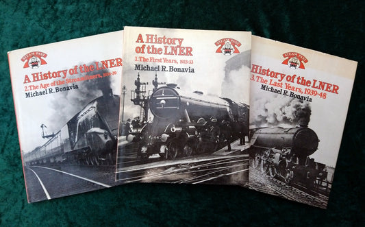 A History of the LNER Set of 3 Books (ref b392)