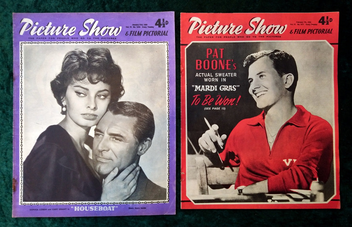 Picture Show Magazine. Collection of 10 From 1959. (MC138)