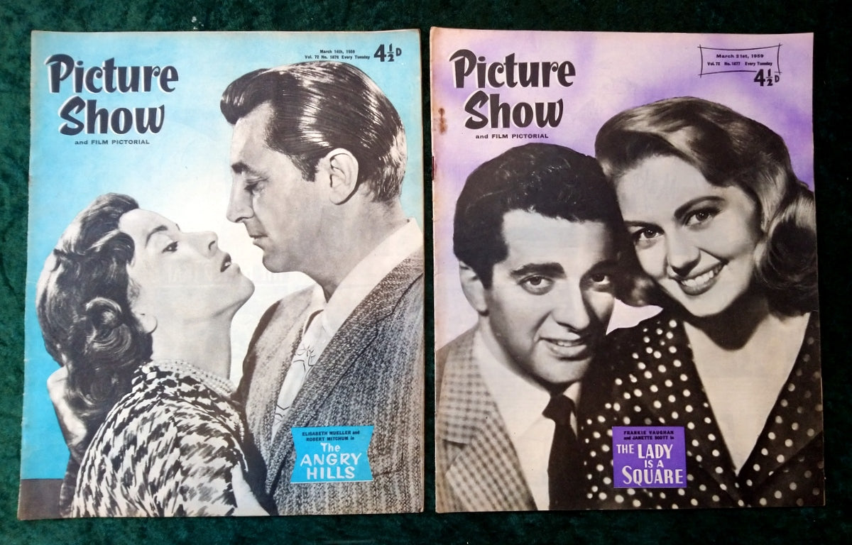 Picture Show Magazine. Collection of 10 From 1959. (MC139)