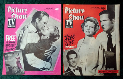 Picture Show Magazine. Collection of 10 From 1959. (MC139)