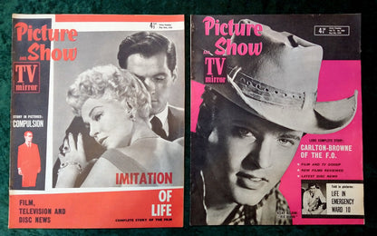 Picture Show Magazine. Collection of 10 From 1959. (MC139)