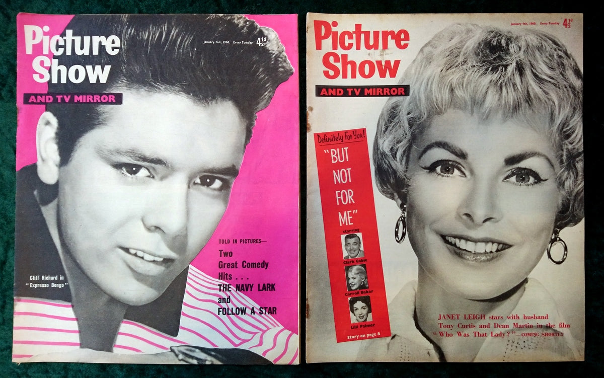 Picture Show Magazine. Collection of 10 From 1960. (MC140)
