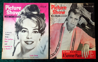 Picture Show Magazine. Collection of 10 From 1960. (MC140)