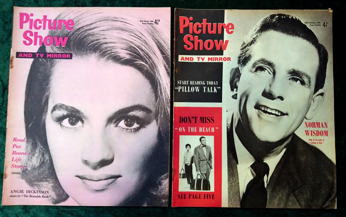 Picture Show Magazine. Collection of 10 From 1960. (MC140)