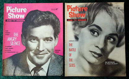 Picture Show Magazine. Collection of 10 From 1960. (MC140)
