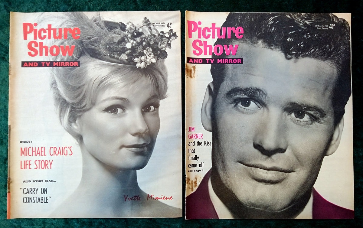 Picture Show Magazine. Collection of 10 From 1960. (MC141)