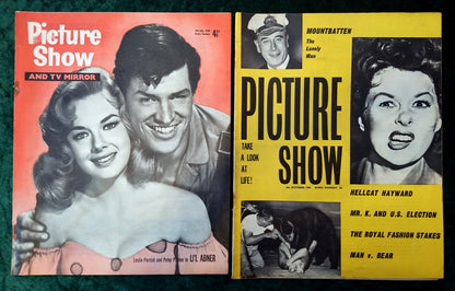 Picture Show Magazine. Collection of 10 From 1960. (MC143)