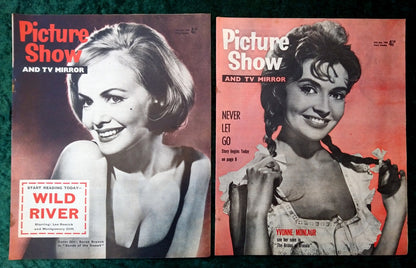 Picture Show Magazine. Collection of 10 From 1960. (MC143)