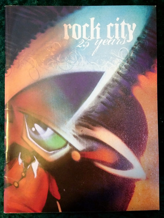 Rock City Nottingham 25th Anniversary Brochure 2005. (M373)