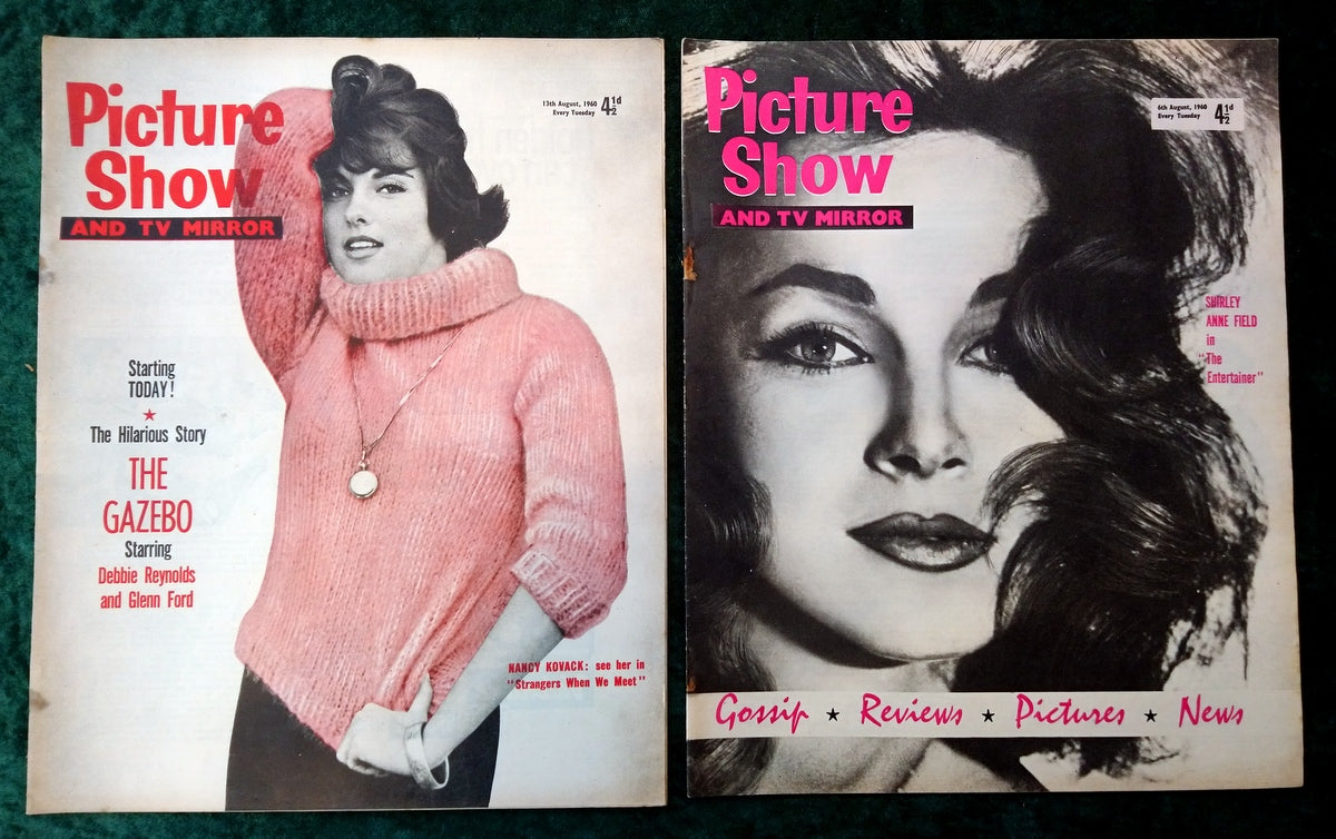 Picture Show Magazine. Collection of 10 From 1960. (MC143)