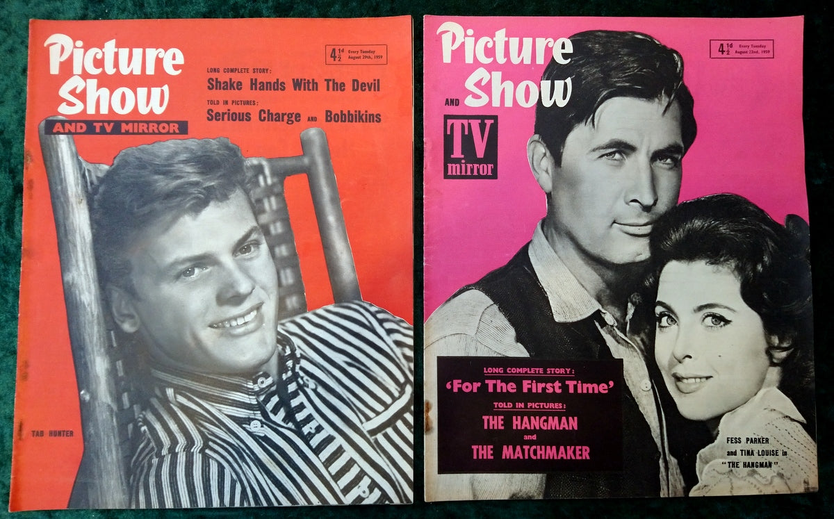 Picture Show Magazine. Collection of 10 From 1959. (MC144)