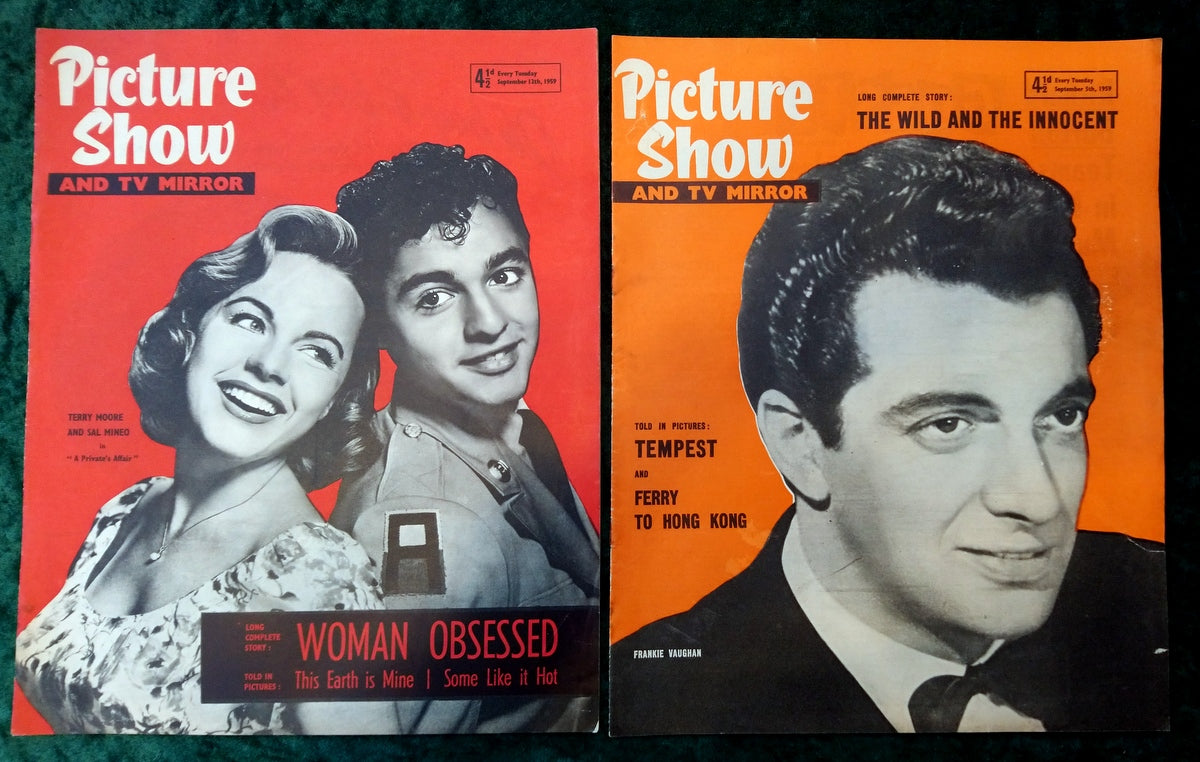Picture Show Magazine. Collection of 10 From 1959. (MC144)