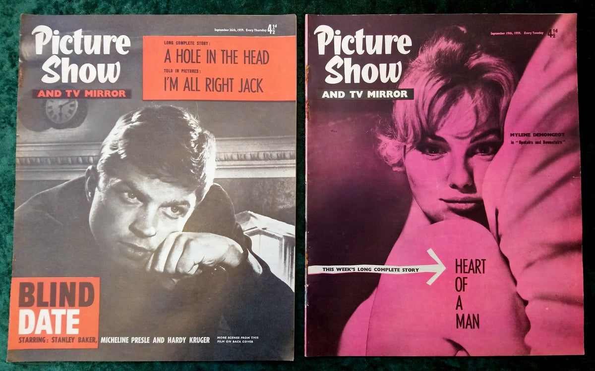 Picture Show Magazine. Collection of 10 From 1959. (MC144)