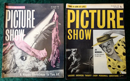Picture Show Magazine. Collection of 10 From 1960. (MC145)