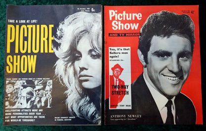 Picture Show Magazine. Collection of 10 From 1960. (MC145)