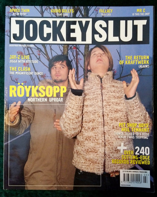 Jockey Slut Dance Magazine. Vol.6 No. 2, March 2003. (M386)