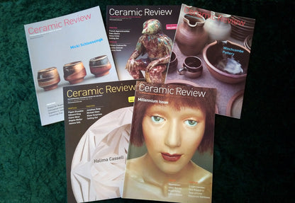 Ceramic Review Magazine. 5 issues 1999-2006. (MC149)