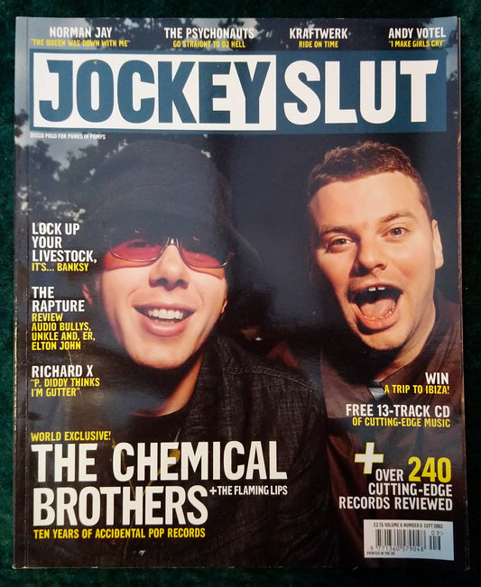 Jockey Slut Dance Magazine. Vol.6 No. 8, September 2003. (M389)