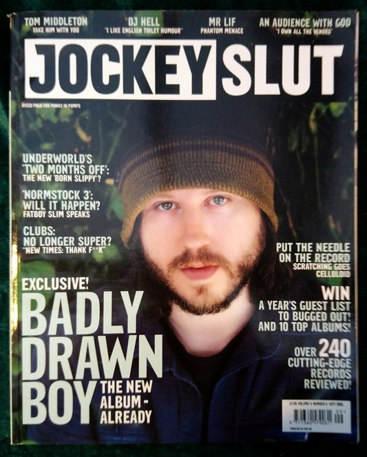 Jockey Slut Dance Magazine. Vol.5 No. 8, September 2002. (M391)