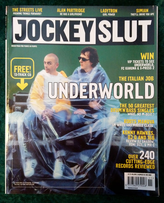 Jockey Slut Dance Magazine. Vol.5 No. 10, November 2002. (M392)